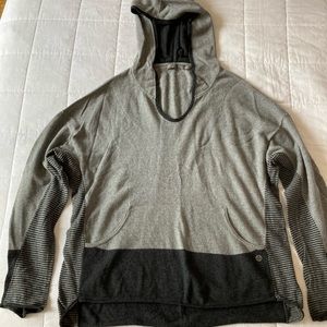 PRANA cotton and cashmere hoodie